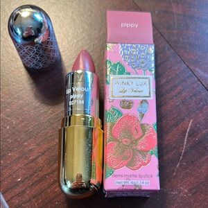 Winky Lux Lip Velour Lipstick - Vibrant Pippy Pink
